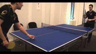 Pasha and Loord are playing table tennis (ping-pong) @ Copenhagen Games
