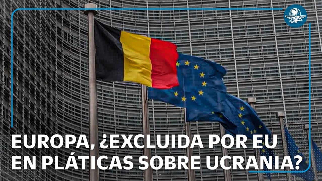Aliados Europeos de Ucrania quedan fuera de las negociaciones de paz lideradas por EU