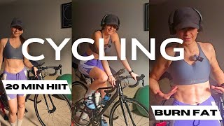 20-Min CYCLING Workout | BURN CALORIES FAST with HIIT