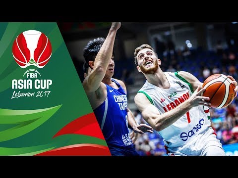 Lebanon v Chinese Taipei - Full Game - QF-Qualifiers - FIBA Asia Cup 2017