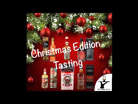 Christmas Edition Tasting #whiskytasting