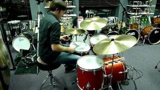 Dave Brophy Plays His Vintage Gretsch Drums - Part 2