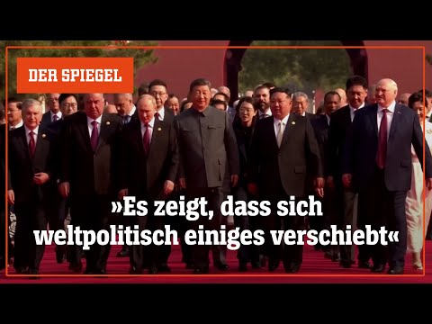 Militärparade in Peking: Schaulaufen der Autokraten und Diktatoren | DER SPIEGEL