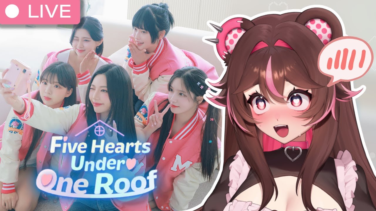 【CINCO CORAÇÕES, UM TETO CHEIO DE AMOR】Alguém disse MULHER BONITA? | Moorikuma