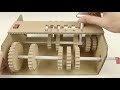 DIY 5 Speed Gearbox from Cardboard