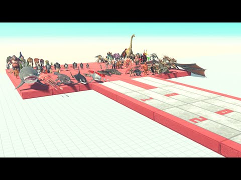 All Units Mines Test ARBS | Animal Revolt Battle Simulator