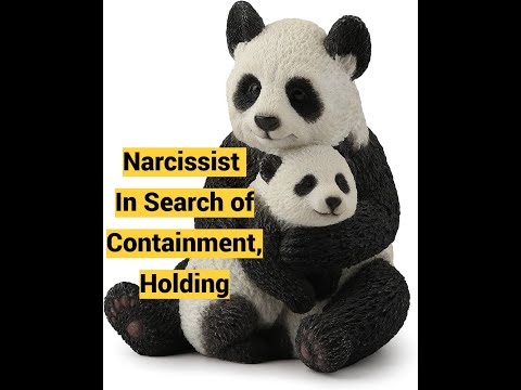 Narcissist In Search of Containment, Holding