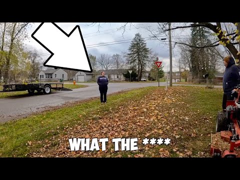 Angry Karen DEMANDS I mow her yard and pickup Trash for FREE