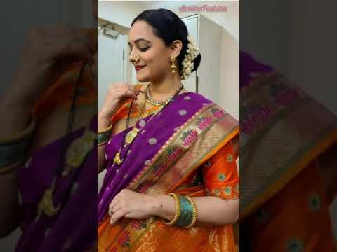 Spruha Jhoshi Saree Look | Marathi Actress in Sarees