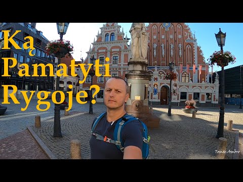 Pasivaikštau Rygoje. Latvijos sostinė. Keliauju savarankiškai.
