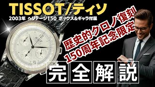 HB-0083| ティソ ヘリテージ 150 クロノグラフ 自動巻 バック