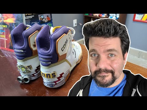Original Cover Props! Nintendo Power Volume 3 Shoes!