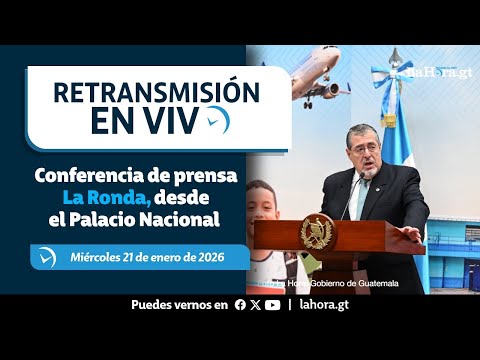 Retransmisión: conferencia de prensa, La Ronda, desde el Palacio Nacional
