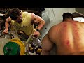 GETTING THE BACK WORKED ON | RAW BACK WORKOUT