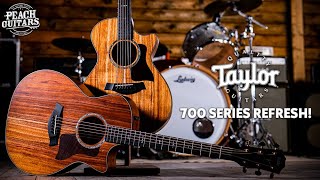 Video thumbnail for Taylor 700 Series Re-Fresh! | 722ce & 724ce Models by Peach Guitars