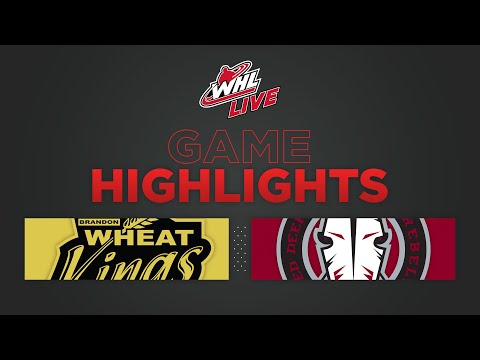WHL Highlights: Wheat Kings (4) at Rebels (2) - November 19, 2022
