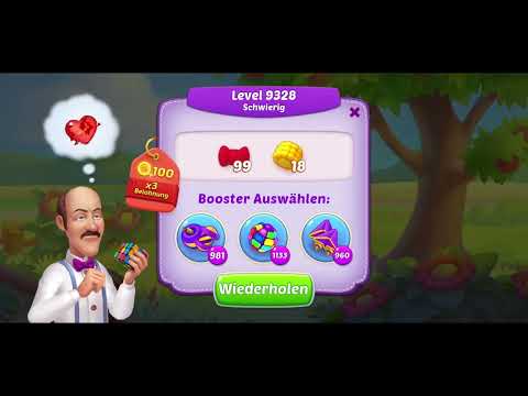 Homescapes Level 9328  -- No cheats