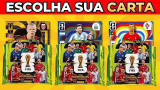 ⭐ Escolha suas Cartas Lendárias da Copa 🌍 | Jogo das Escolhas | Detona Quiz