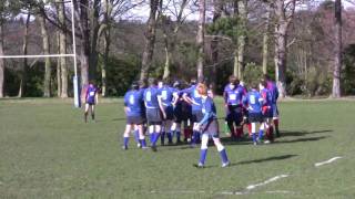 preview picture of video 'Kirkcaldy v Dunfermline Under 16s Rugby Beveridge Park'