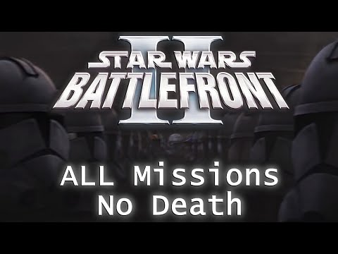 Battlefront 2 (2005) All campagin missions, no death | [no commentary]