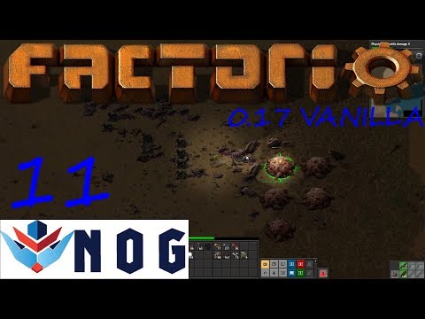 Factorio 0.17 Vanilla Episode 11 - Biter Hunting - Bussin' it - Gameplay, Playthrough, Lets Play