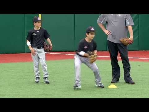 Ripken Baseball Fielding Tip - Outfield Drop Step
