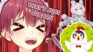 Subaru and Okayu completely break Marine with their cursed voice impressions