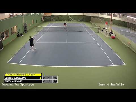 Nikola Slavic - Jeiden Saidizand, TP Next Gen Open 2020 (Final) - Highlights