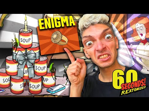 I SOLVED THE MYSTERIOUS 60 SECONDS PUZZLE!!