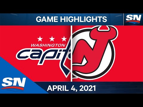NHL Game Highlights | Capitals vs. Devils – Apr. 4, 2021