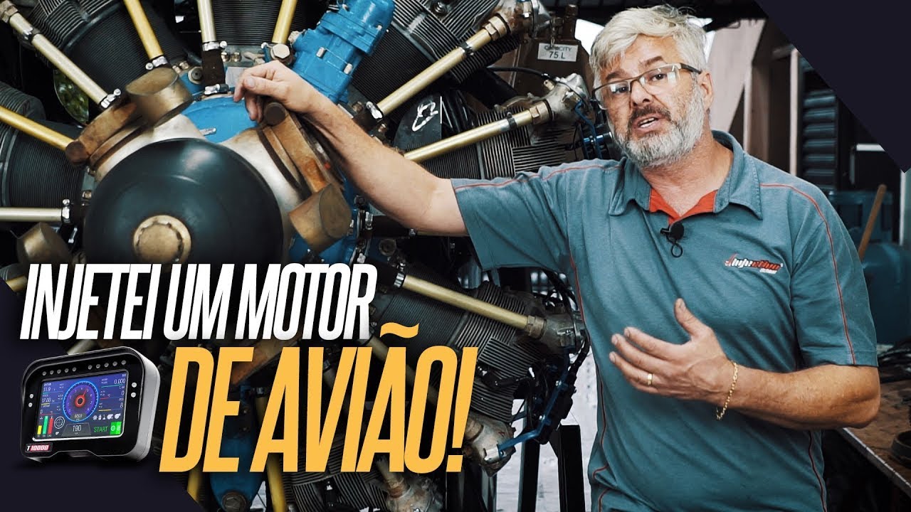 Saiba como eu injetei um Motor Radial 9 cilindros com duas Injeções Programáveis! - InjectionSchool