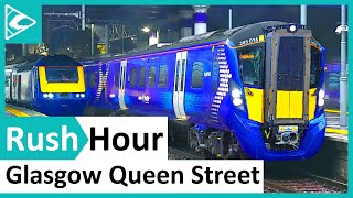 RUSH HOUR Trains at Glasgow Queen Street 30/09/2021 gameplay video by ENicholls, 25:30 duration