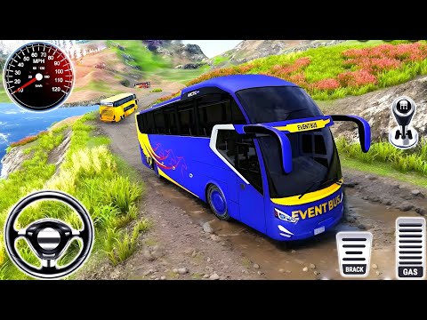 Off-road Coach Bus Simulator 3D - Bus Driving Game - Android GamePlay