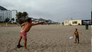 Jugando a las palas