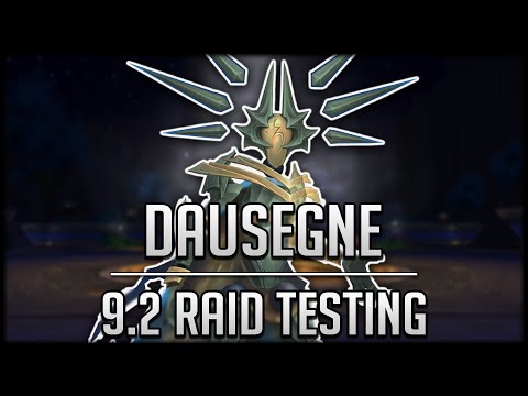 DAUSEGNE The Fallen Oracle - Sepulcher of the First Ones Raid Patch 9.2 PTR Testing