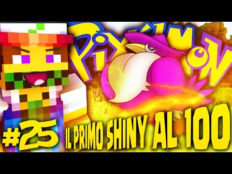 IL PRIMO POKEMON SHINY AL 100! - Minecraft PIXELMON EP.25 W/Uno
