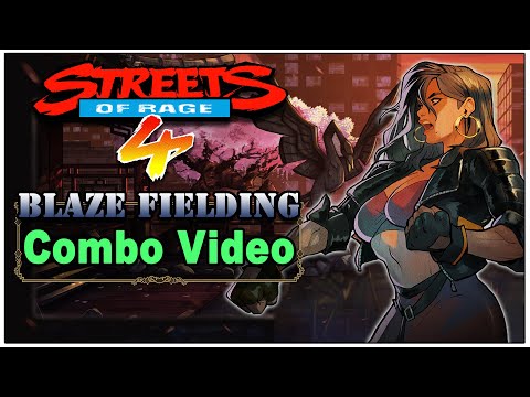 BLAZE FIELDING | Combo Video | ~ Immortals ~ 【Streets of Rage 4】