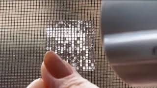 Screen Door Window DIY Repair Patch Kit Waterproof Charcoal Screenmend