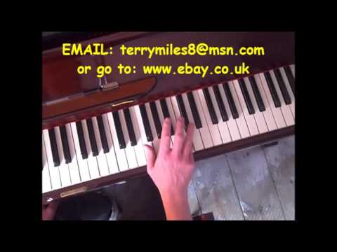 Jerry Lee Lewis Piano Boogie Woogie beginners lesson.Terry Miles