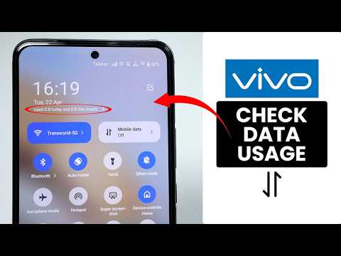 How to Check Data Usage in Any Vivo Phone - Data Usage Settings