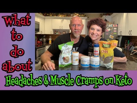 What to do about headaches, muscle cramps and fatigue on Keto. | Electrolytes