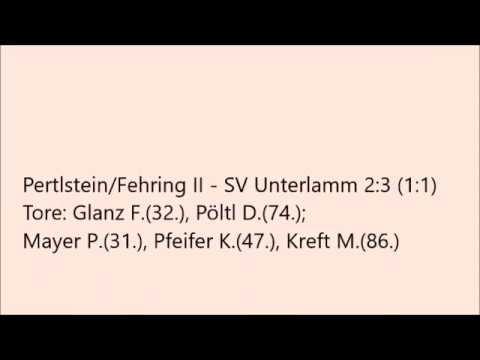 18He Pertlstein/Fehring II - SV Unterlamm