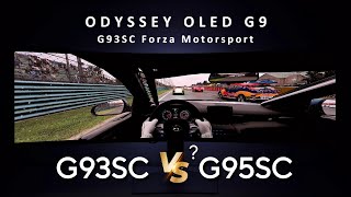 Super UltraWide Racing! Samsung Odyssey OLED G9 49" G93SC vs G95SC Impressions 32:9 Forza Motorsport