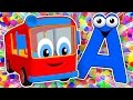 SUPER CIRCUS 3D Alphabet Buses Learn ABCs For Kids Teach Colors 3D Baby Rhymes By Busy Beavers
