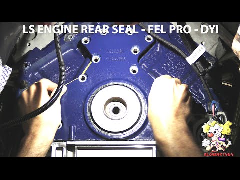 Rear main oil seal Replacement on LS Engine