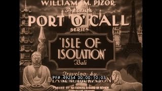 Download lagu 'ISLE OF ISOLATION'  1930s BALI INDONESIA / DUTCH EAST INDIES TRAVELOGUE   49254 mp3