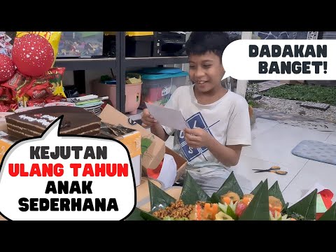 IDE SURPRISE ULANG TAHUN ANAK [DADAKAN DAN MINIM PERSIAPAN]