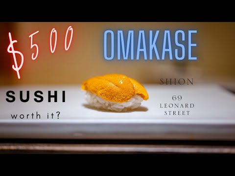 $500 Sushi Omakase worth it?
