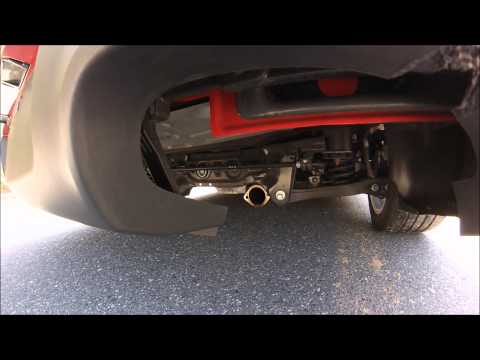 Hyundai Genesis Coupe 2.0T With no Mufflers