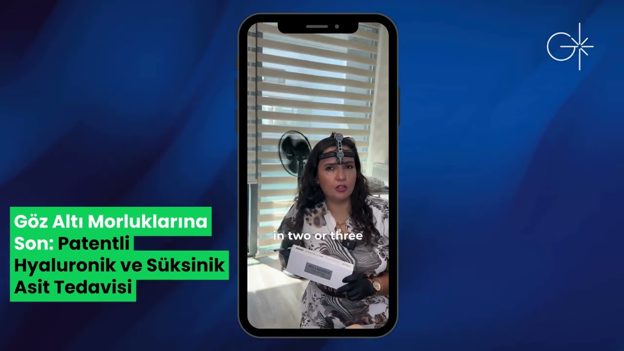 Göz Altı Morluklarına Son: Patentli Hyaluronik ve Süksinik Asit Tedavisi